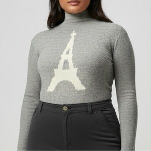 Cupcakes & Cashmere Soft Gray Sweater